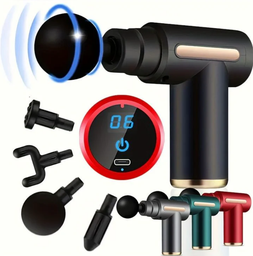 Pistola Massageadora-pro 4 em 1