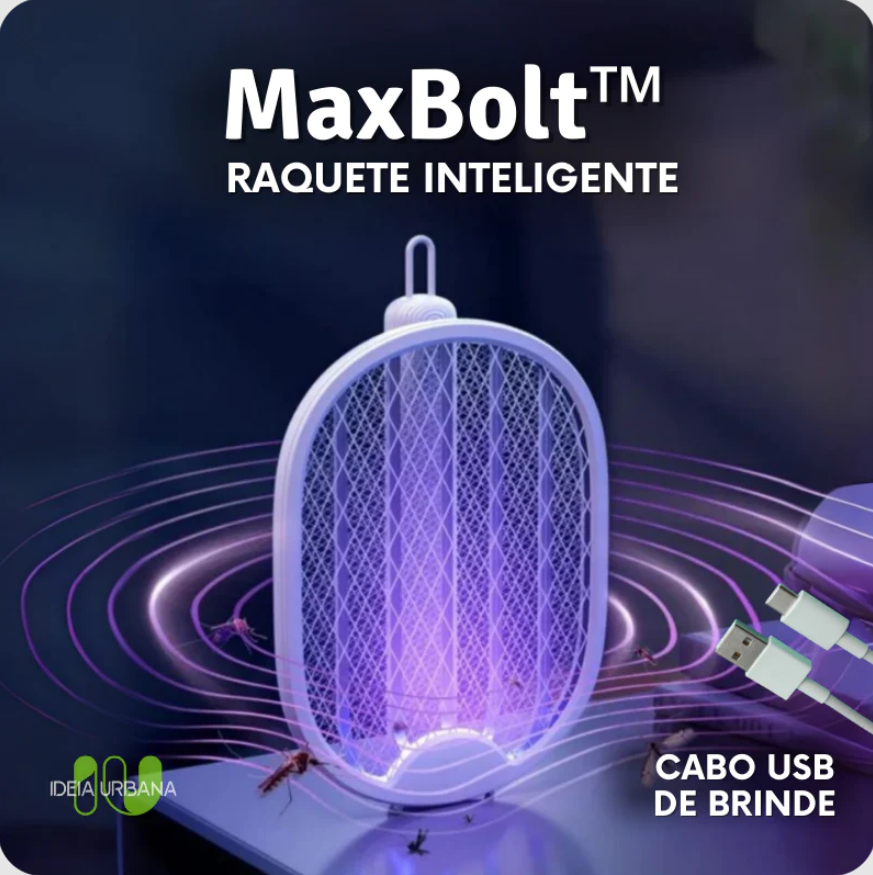 Raquete Mata-Mosquito MaxBolt