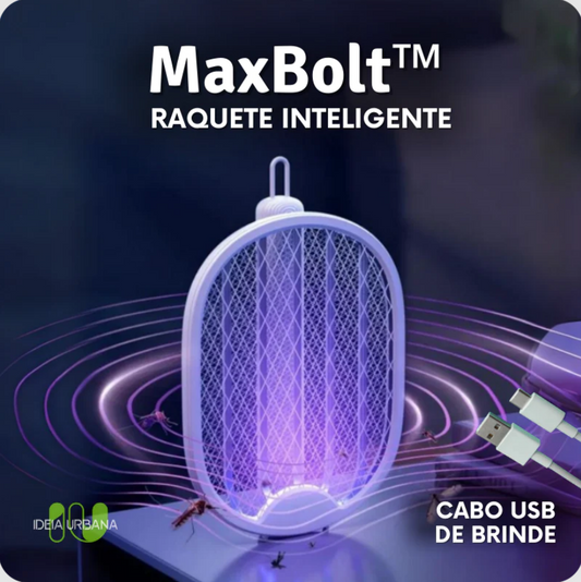 Raquete Mata-Mosquito MaxBolt