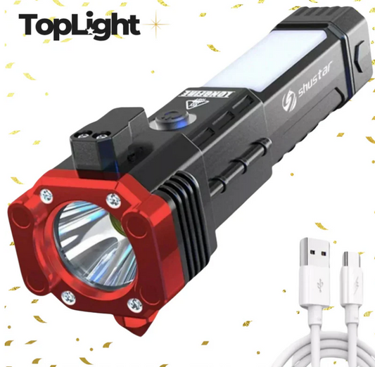 Lanterna Tática Indestrutível 4 em 1 - Ultra Potência - ENTREGA EXPRESSA