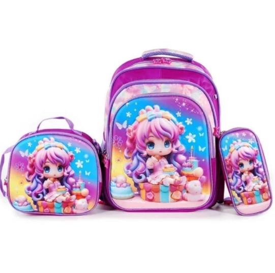 Kit Mochila Escolar - MENINA - MENINO