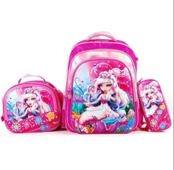 Kit Mochila Escolar - MENINA - MENINO