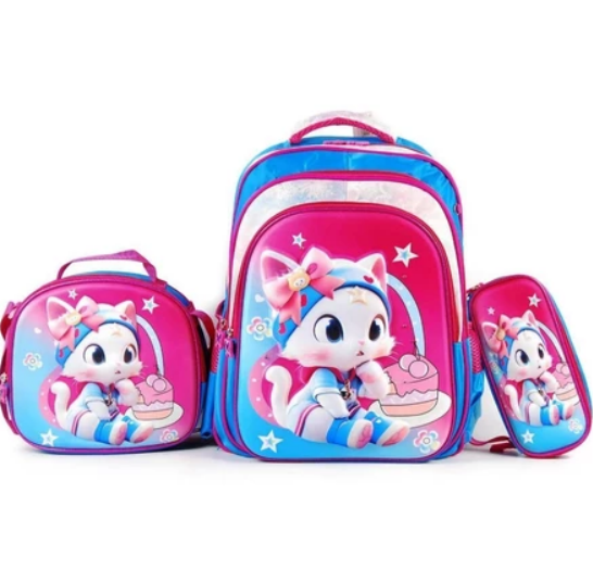 Kit Mochila Escolar - MENINA - MENINO
