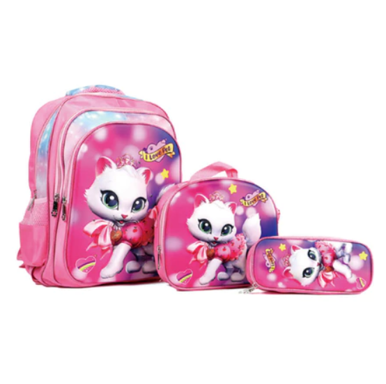 Kit Mochila Escolar - MENINA - MENINO