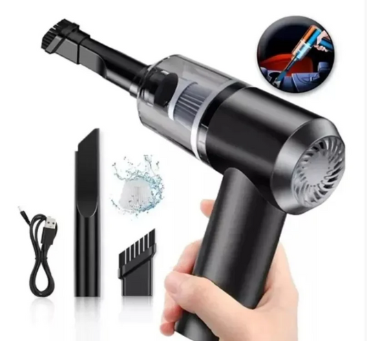 AspiraMax – O Mini Aspirador Portátil para Limpeza Impecável do Seu Carro!