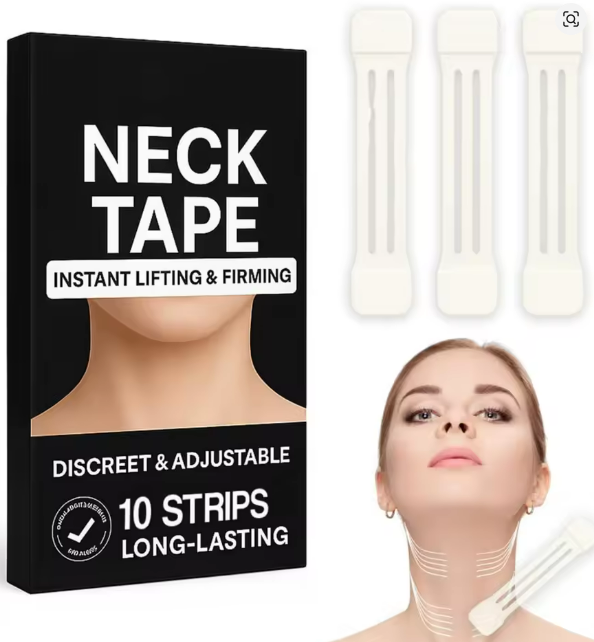 LiftNeck - Adesivo para rugas e flacidez pescoço