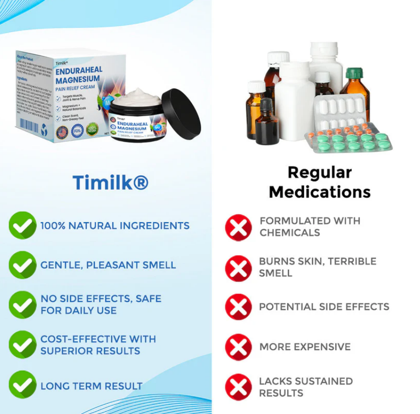 Creme de magnésio para dores musculares